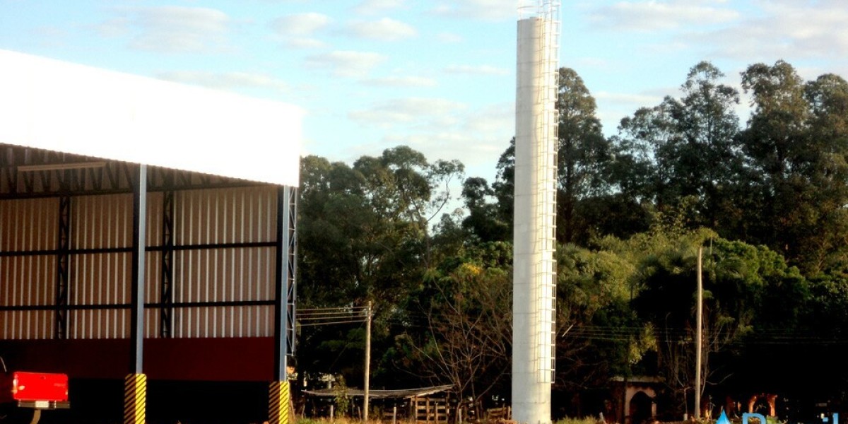 10,000 Litre Round Steel Water Tank