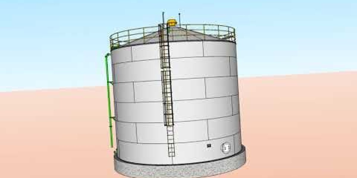 15,000 Litre Round Steel Water Tank