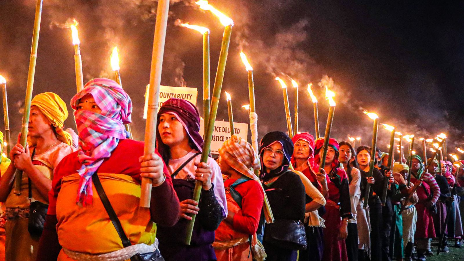 Manipur unrest: Clashes break out in Imphal during COCOMI rally, several injured