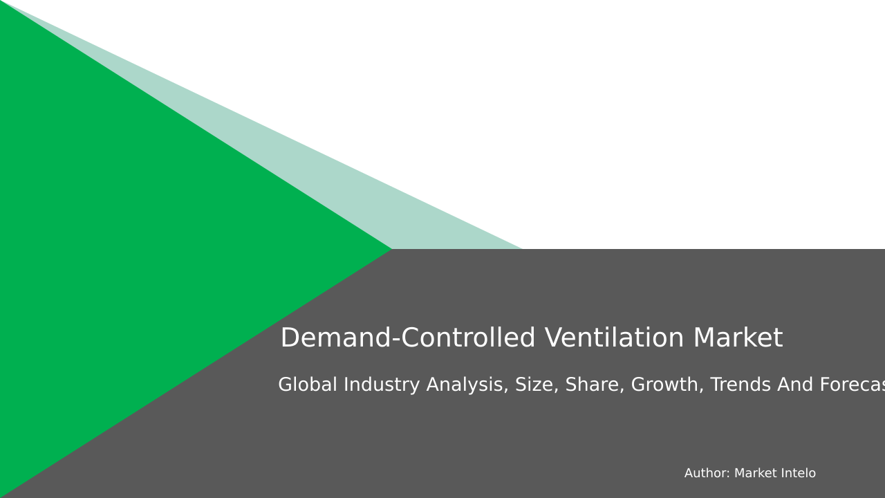 Demand-Controlled Ventilation Market Research Report 2033